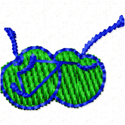 Flowers And Tree Embroidery Design 5